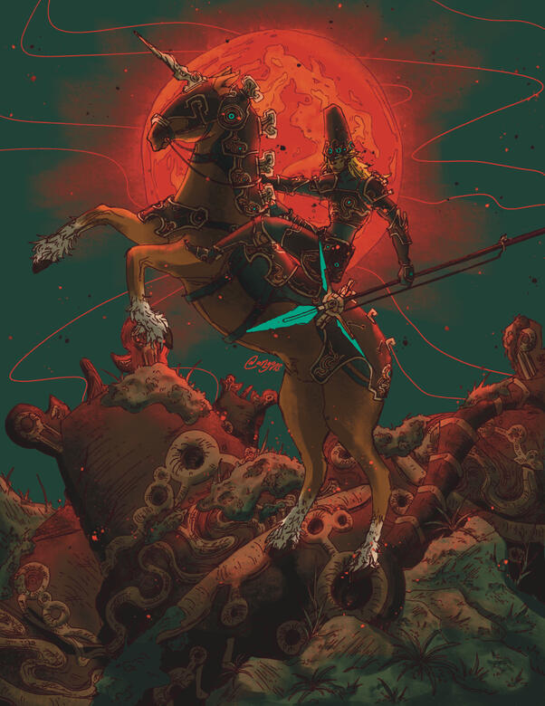 Ancient Armor, Procreate, 2024