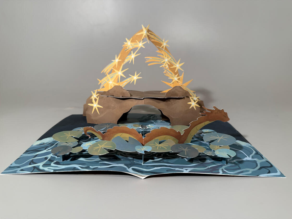 Pond Asterism, Digital Illustration, Paper, 2023